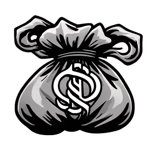 Money Bag And Infinite Symbol