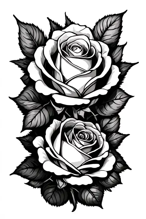 Roses Direction Representing