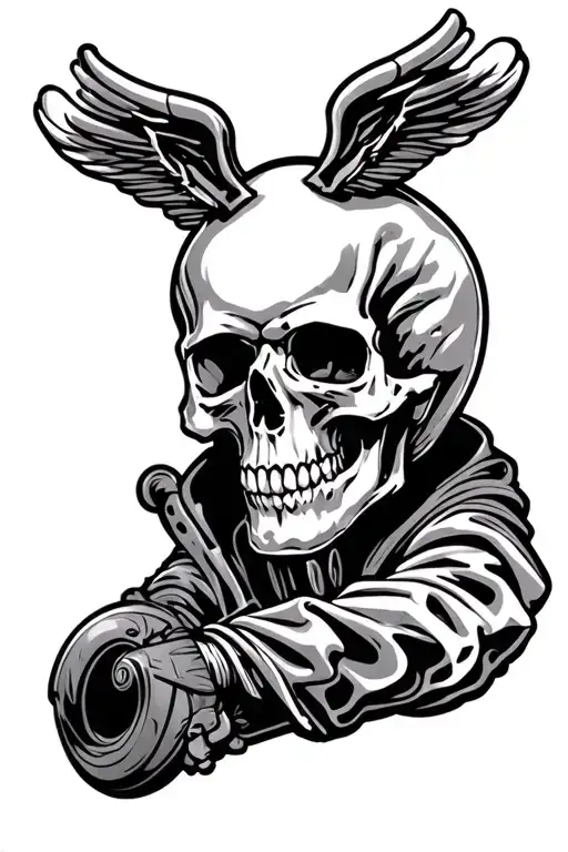 Racing Skull Winning