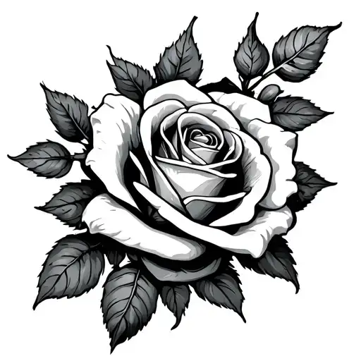Roses And Motherly Love Symbol