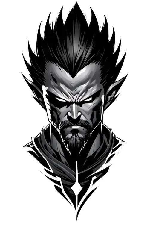 Vegeta Kratos Sub Zero