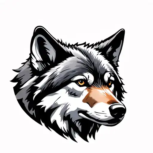 Mount Mountain Link With A Wolf