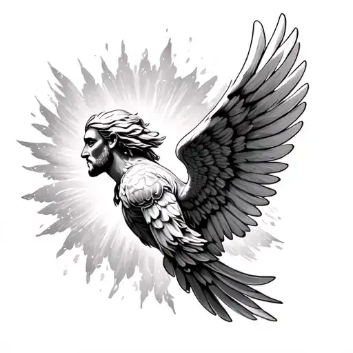 Papa's Wings Remember That He Is In Heaven