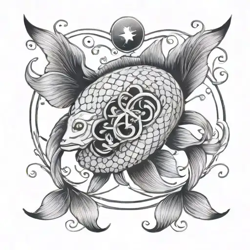 Pisces Zodiac Sign Tattoos Inspired