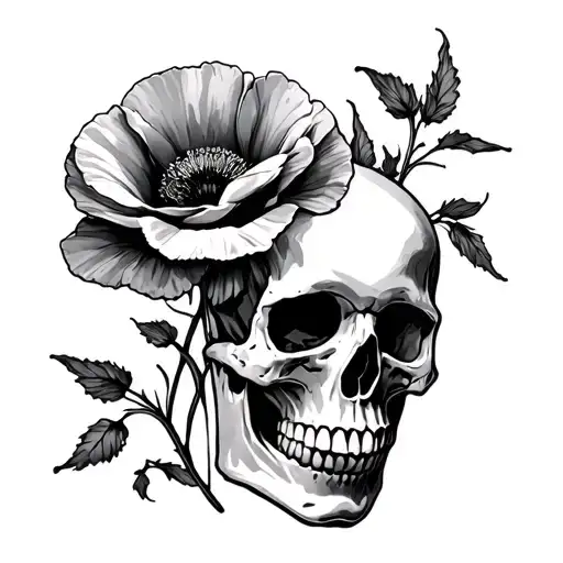 Poppy And Skull