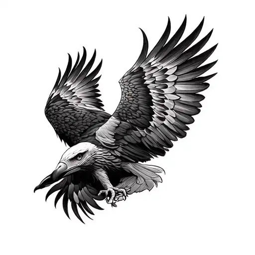 Mandala With Eagle Realism