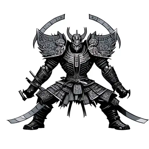 Samurai Intwinef With Transformer