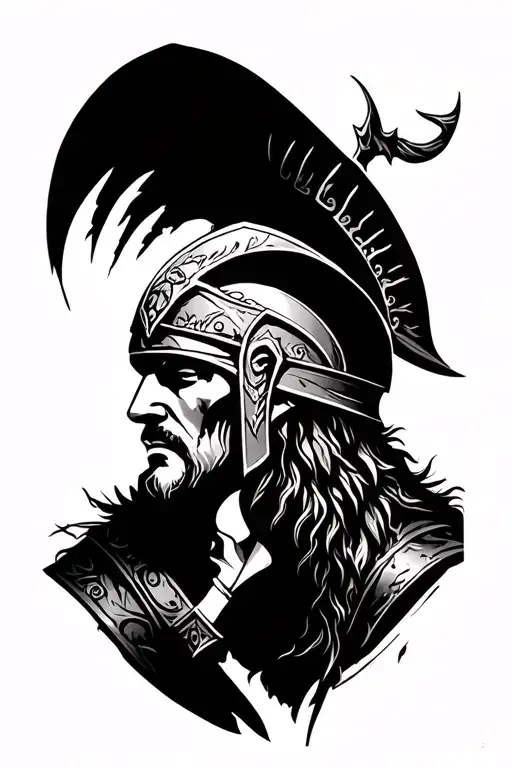 Viking Spartan Warrior