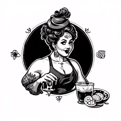 Best Tattoos For A Bartender