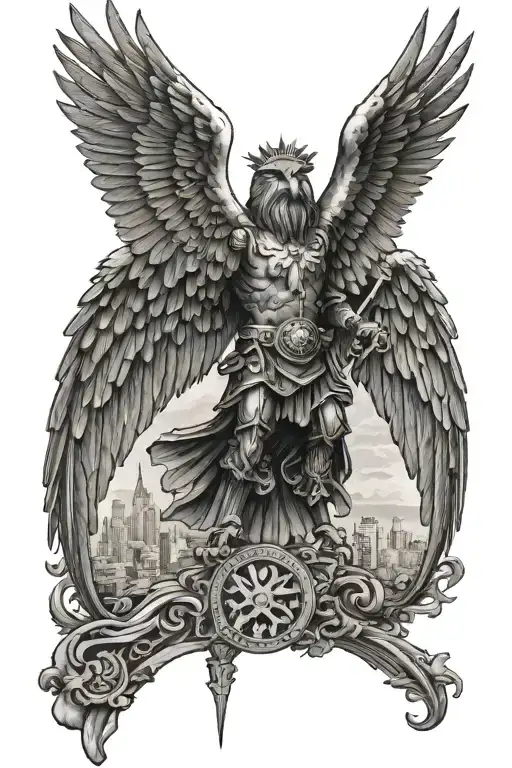 Pittsburgh And Saint Michael Eagle