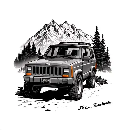 1996 Jeep Cherokee Xj In The Colorado Mountians
