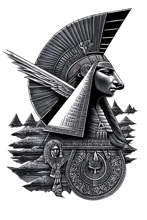 Egyptian Gods Dark Side Of The Moon