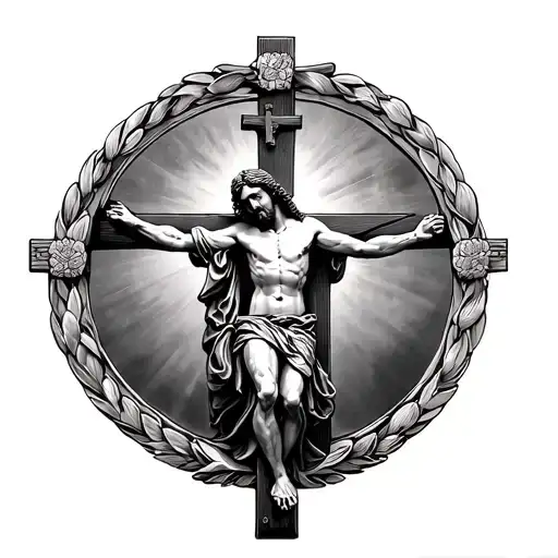 Jesus Crucified & Benedict Medal