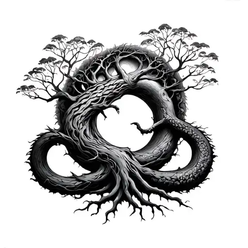 Ouroboros Life Tree
