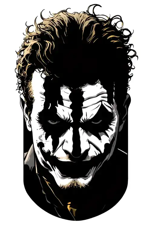 Heath Ledger Joker Half Sleeve Forearm Tattoo Ideas With Ha Ha Ha And Other Things You Can Add