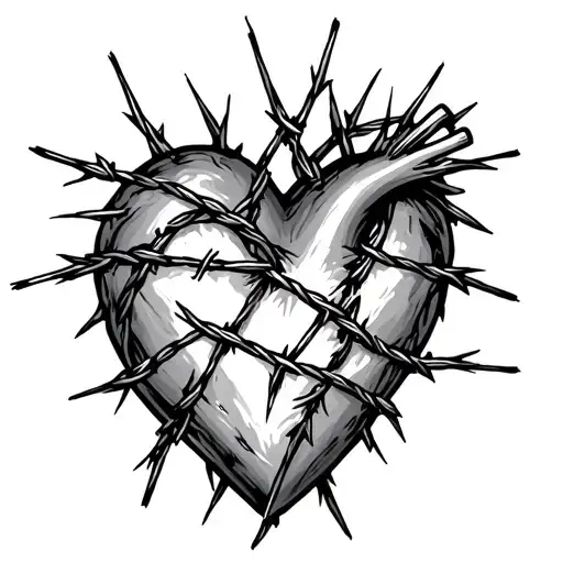 The Broken Heart Of The Barbed Wire