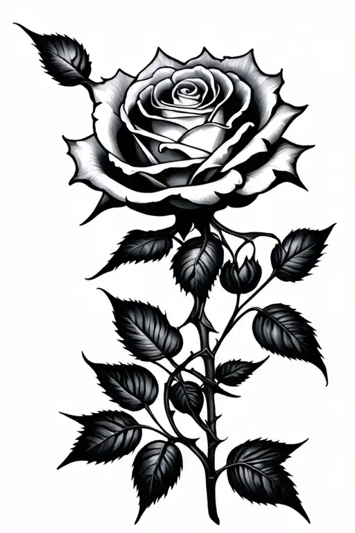 Spikey Rose