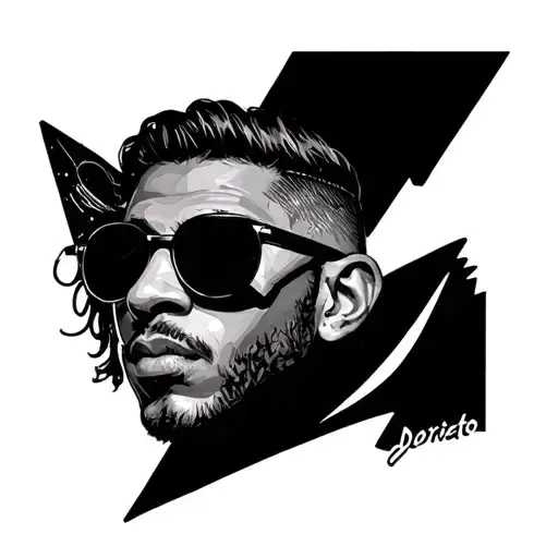 Dorito Nacho With Sun And Bermuda Lenses For The Arm