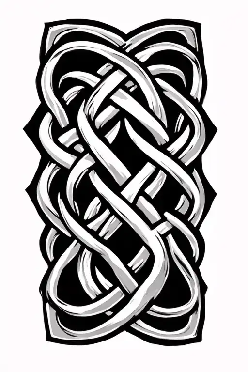 Ho'oponopono With Fogiveness Celtic Knot Symbol