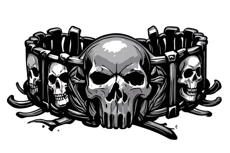 Kia Bracelet With Symbology For Five Killed In Action