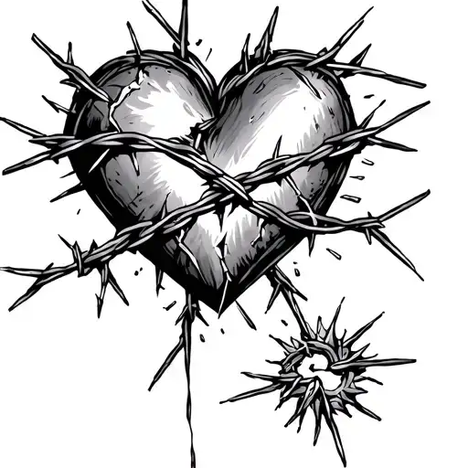 The Broken Heart Of The Barbed Wire