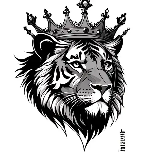Lion Tiger Crown