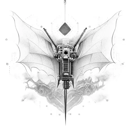 A Detailed Biomechanical Bat Flying Overa Military Base Blending Nature And Technology