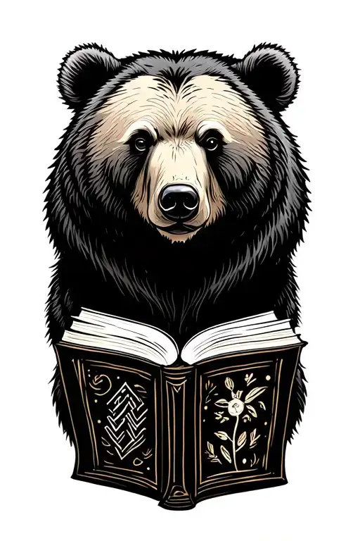 Bear With Book