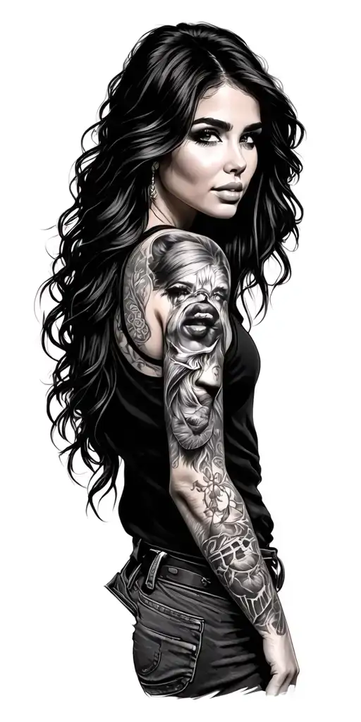 Olivia Mae Rhett Neil Outdoors Arm Sleeve