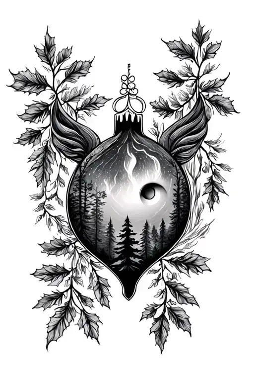 Ornament And Forest