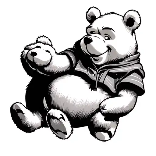 Winnie The Pooh Tough Guy