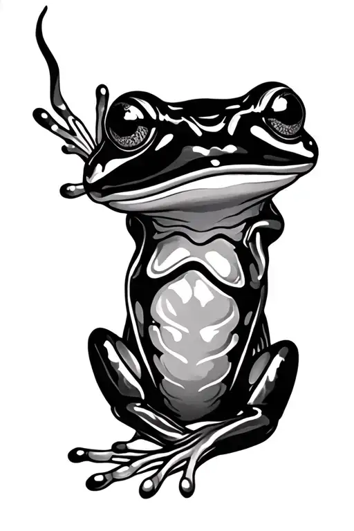 Frog 4 Elements Intertwined