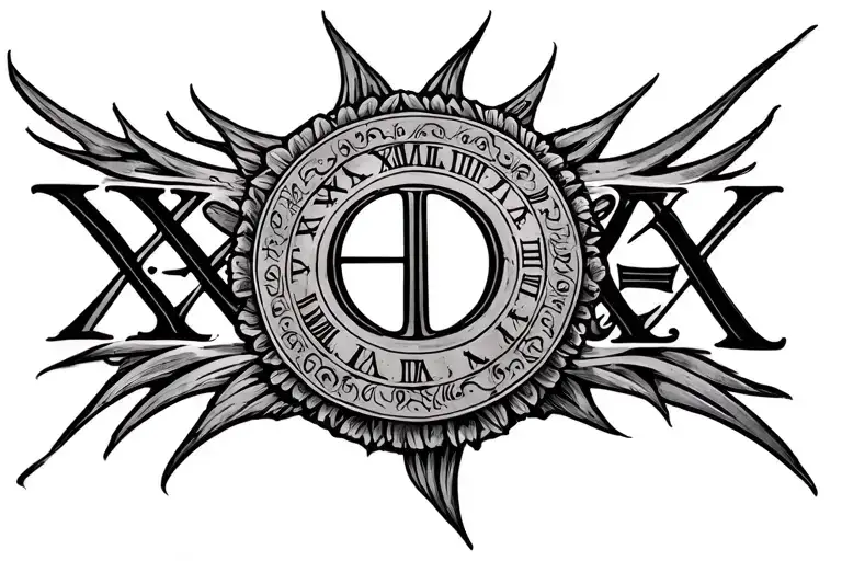 Cover Up Roman Numeral