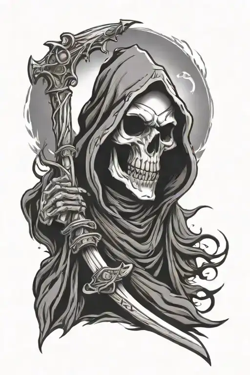 Grim Reaper From Sims Mevieval