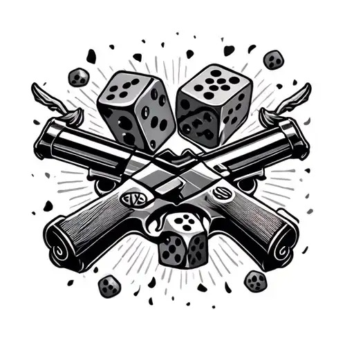 Guns And Dice Surrounded
