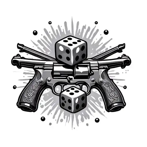 Guns And Dice Surrounded