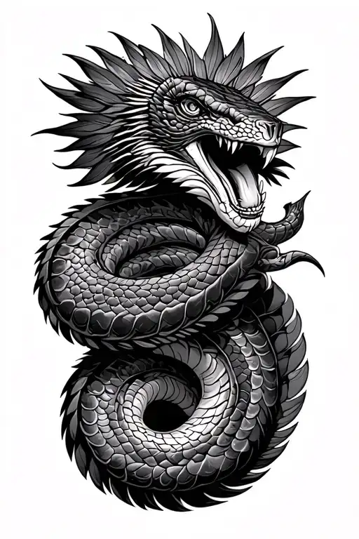 Feathered Serpant Mayan