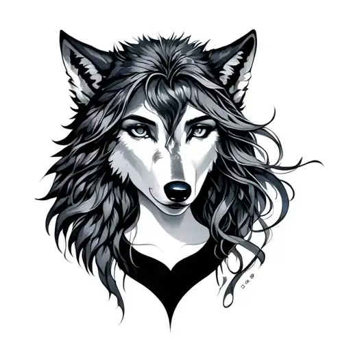 Wolf And Woman