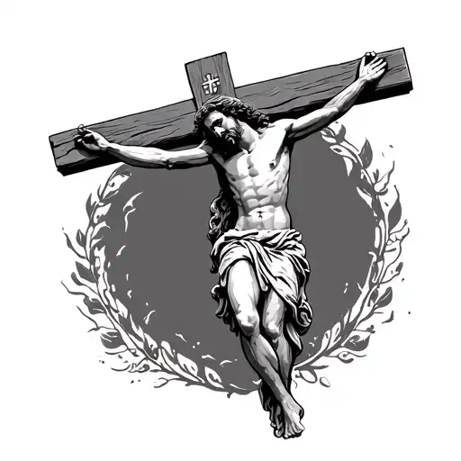 Jesus Christ Of Nazareth Crucified