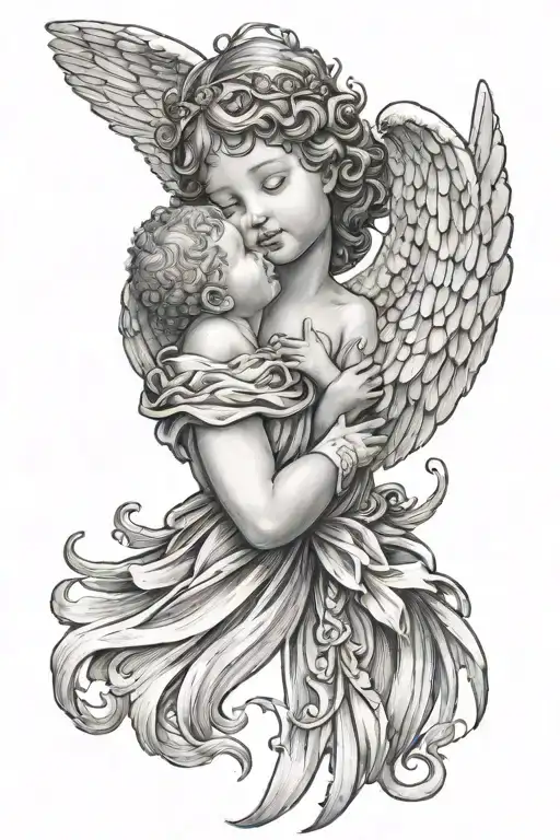 Angels Baby Angel Wings