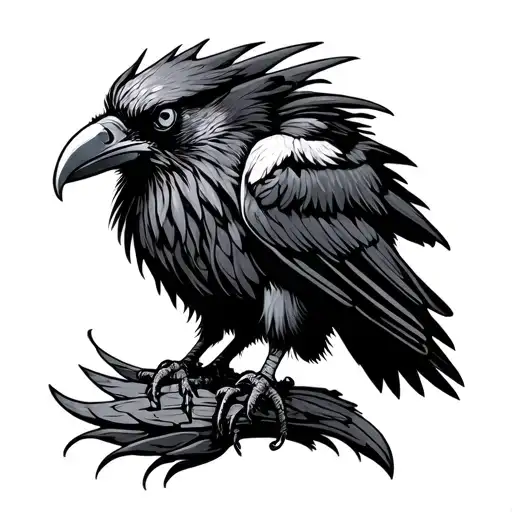 Celtic Raven