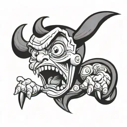 Cartoon Floating Head