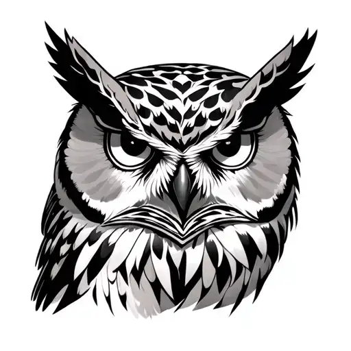 Owl Tattoo For Forearm