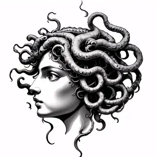 Subtle Medusa Head