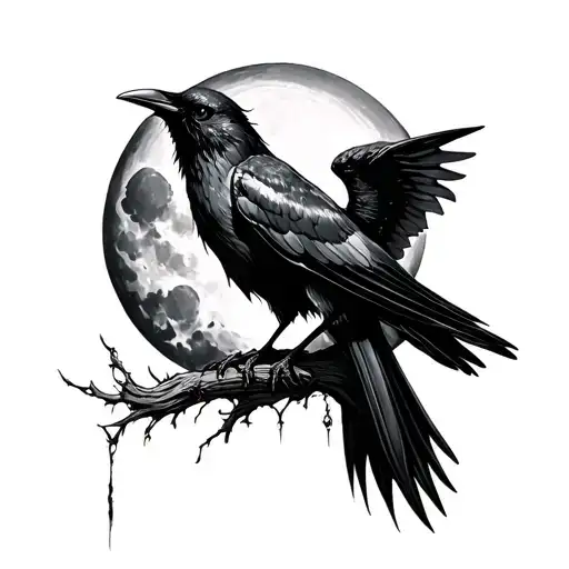 The Morrigan Crow Moon Gothic