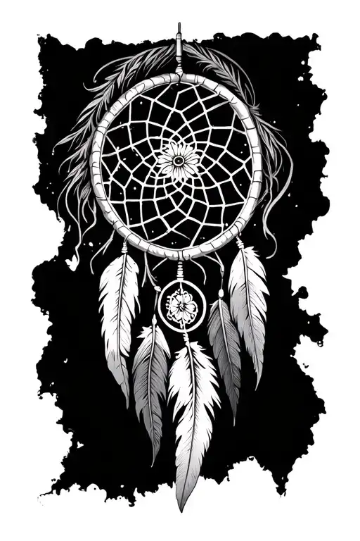 Dream Catcher Entangled In A Beautiful Mess Of Life