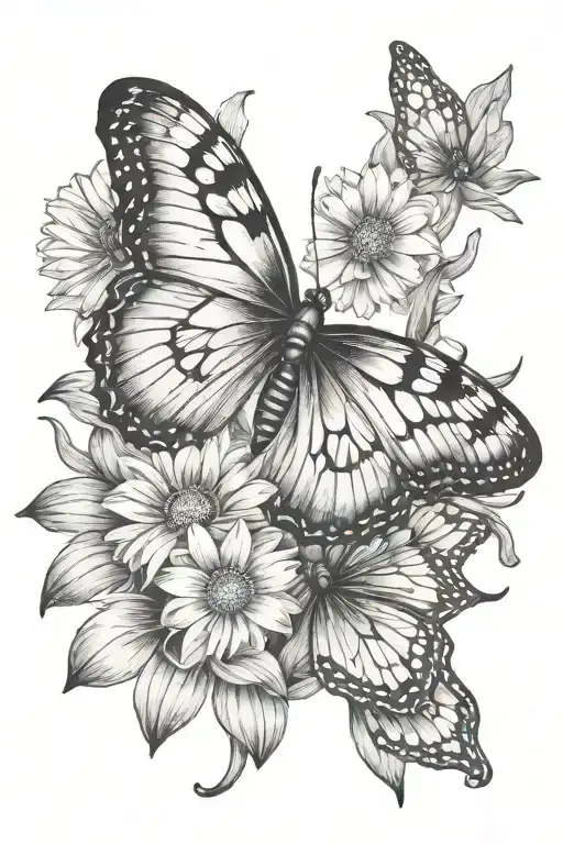 Daisy Butterfly