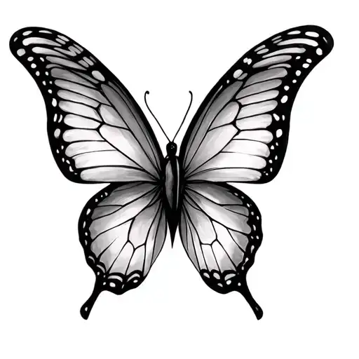 Small Butterfly Tattoo To Represent My Daughter On My Tricep