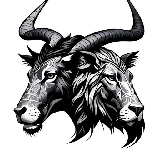 Taurus And Leo Aztec