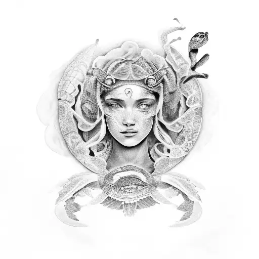 Aphrodite With Turtle Shell